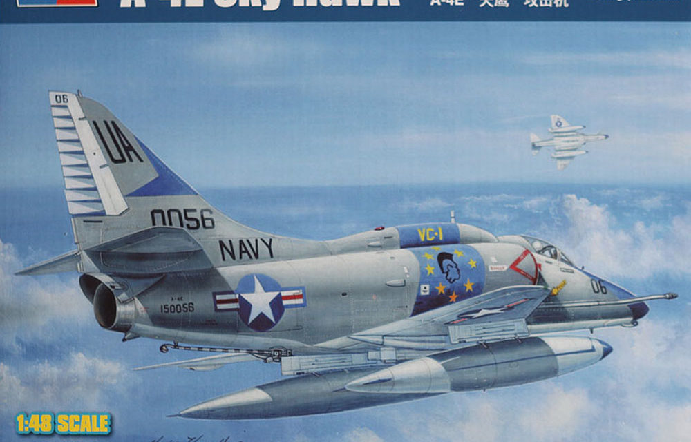 A-4E Skyhawk 1/48 Hobby Boss – Recenzja In-Box