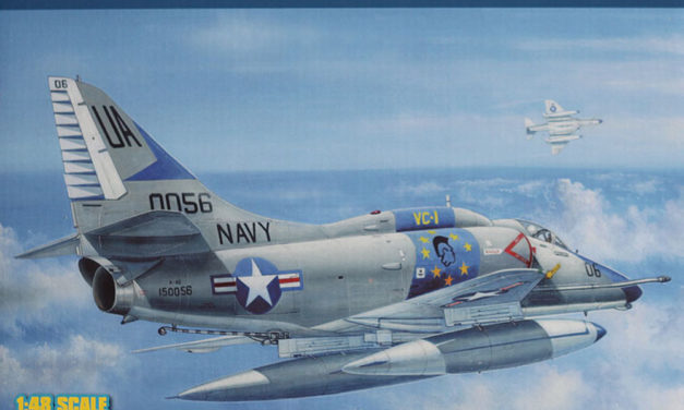 A-4E Skyhawk 1/48 Hobby Boss – Recenzja In-Box