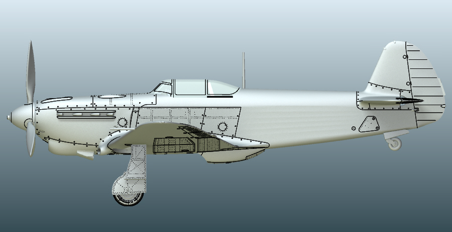 Zapowiedź modelu Jak-1b z Arma Hobby