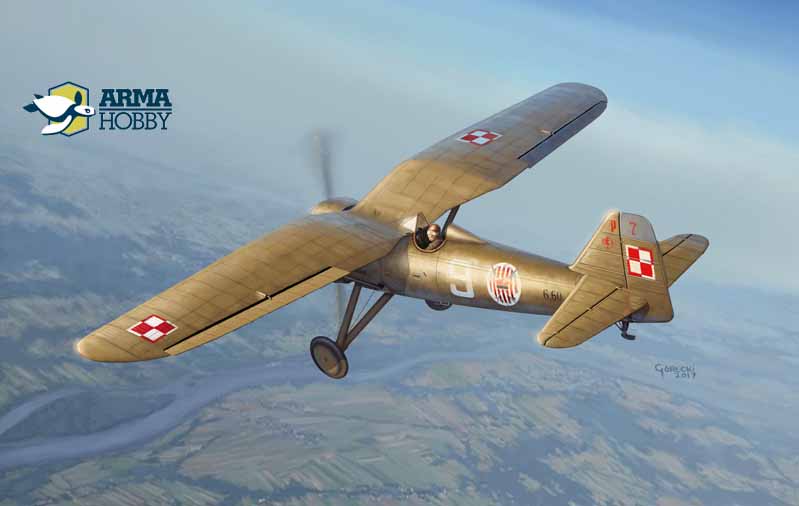 Model PZL P.7a z Arma Hobby w 1/72