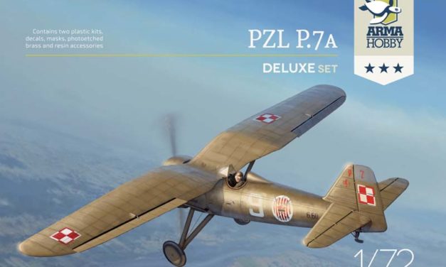 Co w pudełku? Model PZL P.7a z Arma Hobby