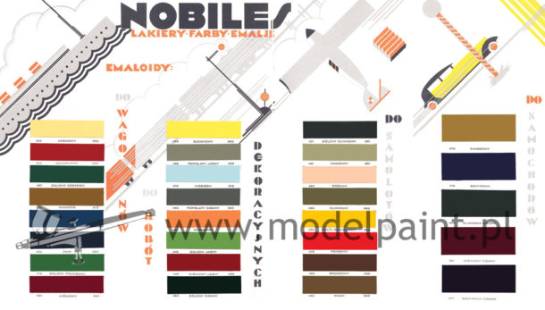 wzornik kolorów nobiles