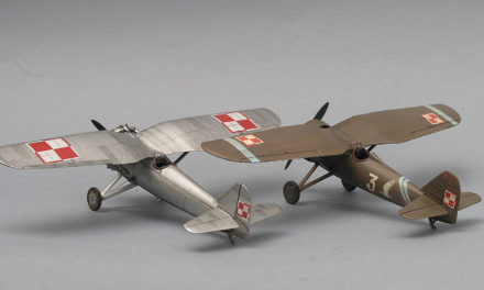 Model PZL P.7a – prosto z pudełka