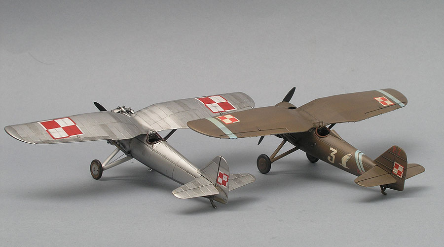 Model PZL P.7a – prosto z pudełka