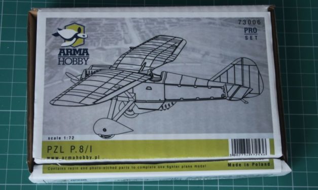 Recenzja PZL P.8/I z Arma Hobby 1/72