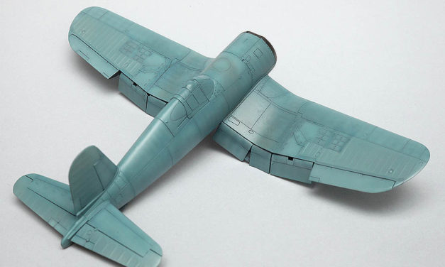 Malowanie i cieniowanie F4U-1 1/72 Tamiya