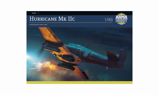 Model Hurricane Mk IIc z Arma Hobby w skali 1/48