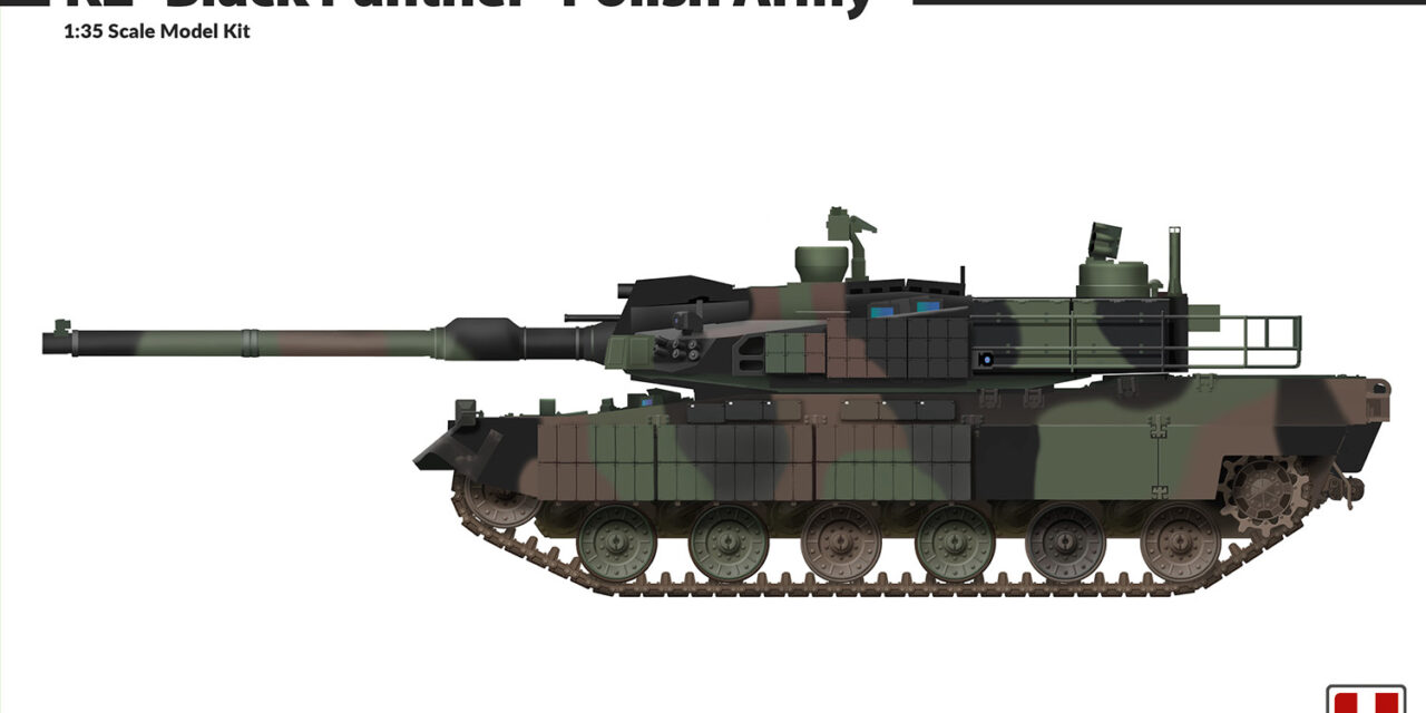 Model Czołgu K2 PL z Hobby2000 w skali 1/35