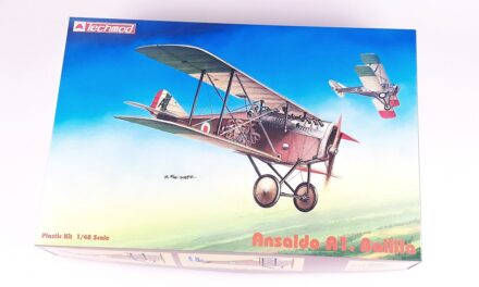 Ansaldo A.1 Balilla – model 1/48 Techmodu – zawartość pudełka