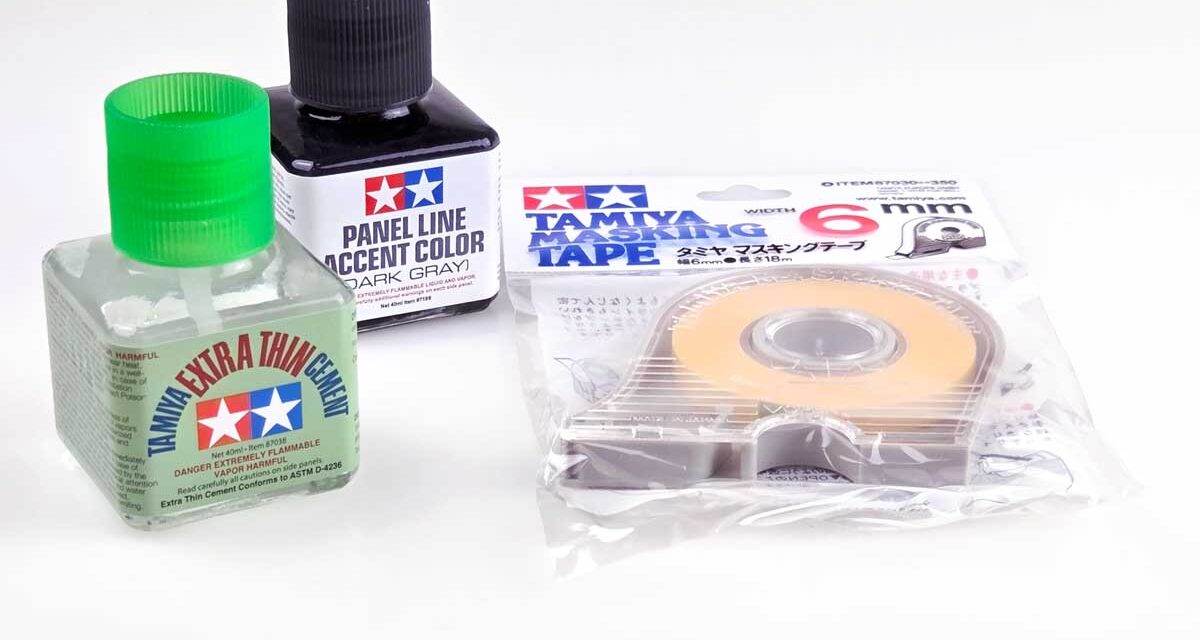 3 produkty Tamiya, bez których wielu modelarzy nie wyobraża sobie dziś warsztatu